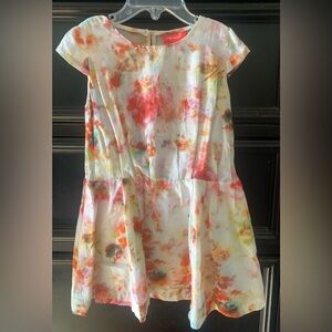 Adolfo Dominguez Multicolor Floral Kids Dress